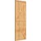 Ekena Millwork Framed Board-n-Batten Shutters w/Z-Bar, Rough Sawn Western Red Cedar, 32 1/4W x 81H, PR RBF06Z32X081RWR - alternate 3